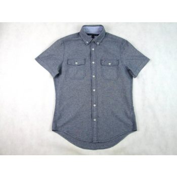 TOMMY HILFIGER ELEGÁNS RÖVID UJJÚ FÉRFI (S) SZÜRKE ING