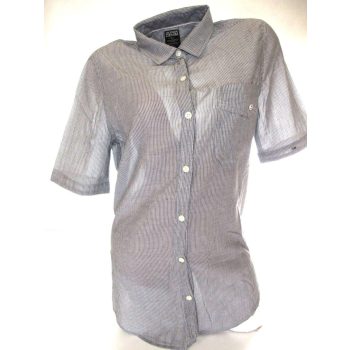 TOMMY HILFIGER ELEGÁNS RÖVID UJJÚ NŐI (M) SZÜRKE ING