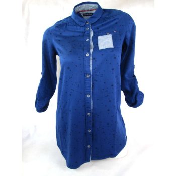 TOMMY HILFIGER ELEGÁNS 3/4-ES UJJÚ NŐI (XS) KÉK FELSŐ