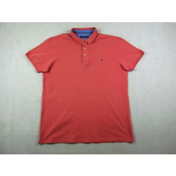   TOMMY HILFIGER FÉRFI (XL / L) ELEGÁNS RÖVID UJJÚ MÁLYVA GALLÉROS PÓLÓ