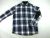 TOMMY HILFIGER FÉRFI (L) ELEGÁNS SÖTÉTKÉK-FEHÉR-FEKETE KOCKÁS HOSSZÚ UJJÚ ING