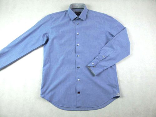 TOMMY HILFIGER FITTED FÉRFI (M) ELEGÁNS HOSSZÚ UJJÚ VILÁGOSKÉK ING