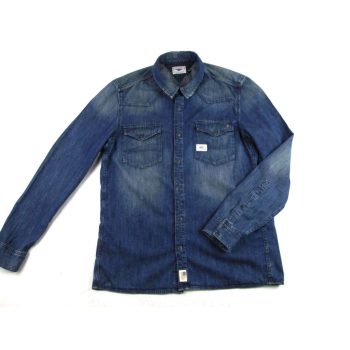 TOMMY HILFIGER FÉRFI (M / L) KÉK HOSSZÚ UJJÚ FARMERING