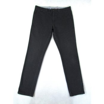   TOMMY HILFIGER FÉRFI (M - W33 / L32) SÖTÉTSZÜRKE KOMOLY HOSSZÚNADRÁG