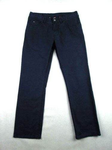 TOMMY HILFIGER FÉRFI (M - W32 / L30) SÖTÉTKÉK HOSSZÚNADRÁG