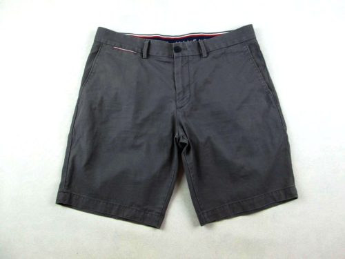 TOMMY HILFIGER FÉRFI (M / L - W33) SÖTÉTSZÜRKE RÖVIDNADRÁG / TÉRDNADRÁG