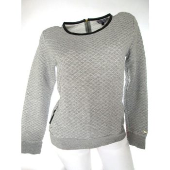 TOMMY HILFIGER HOSSZÚ UJJÚ NŐI (S) SZÜRKE PULÓVER