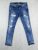 TOMMY HILFIGER MID RISE SKINNY 7/8 NORA NŐI (M - W28 / L32) KÉK SZTRECCSES FARMER