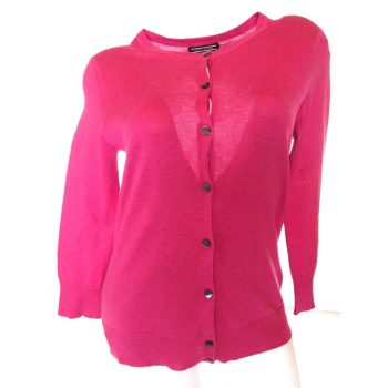   TOMMY HILFIGER 3/4-ES UJJÚ NŐI (S) CIKLÁMEN VÉKONY KARDIGÁN FELSŐ