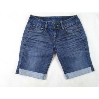 TOMMY HILFIGER NŐI (S - W26) KÉK FARMER RÖVIDNADRÁG