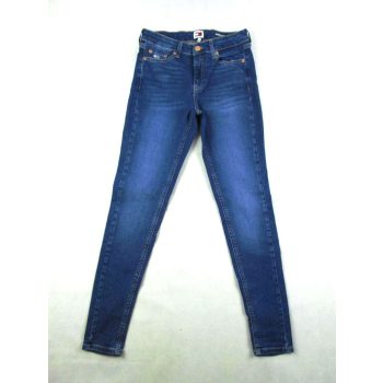   TOMMY HILFIGER NORA MID SKINNY NŐI (S / M - W28 / L30) FARMERKÉK SZTRECCSES FARMER