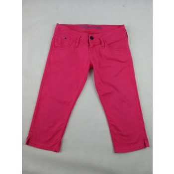   TOMMY HILFIGER NŐI (M) SPORTOS ELEGÁNS CIKLÁMEN HÁROMNEGYEDES NADRÁG