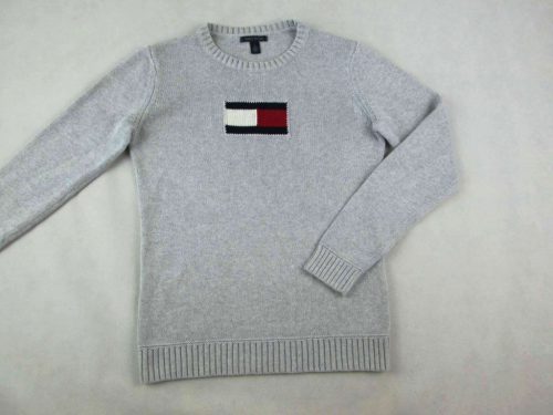 TOMMY HILFIGER NŐI (M) SZÜRKE PULÓVER