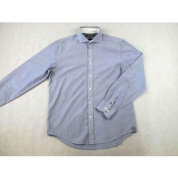  TOMMY HILFIGER NEW YORK FIT FÉRFI (M) ELEGÁNS HOSSZÚ UJJÚ PASZTELL-KÉK ING