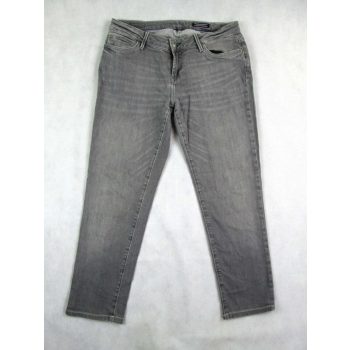   TOMMY HILFIGER NEW YORK FIT NŐI (M - W29) 3/4-ES SZÜRKE SZTRECCSES FARMER