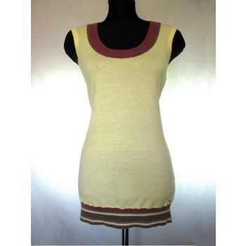 TOMMY HILFIGER RUGALMAS ANYAGÚ NŐI (M) VAJ SZÍNŰ RUHA