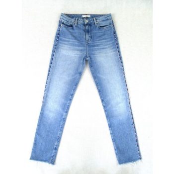   TOMMY HILFIGER RIVERPOINT NŐI (XS - W25 / L30) VILÁGOSKÉK FARMERNADRÁG