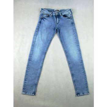   TOMMY HILFIGER SCARLETT NŐI (S / M - W28 / L30) VILÁGOSKÉK SZTRECCSES FARMER