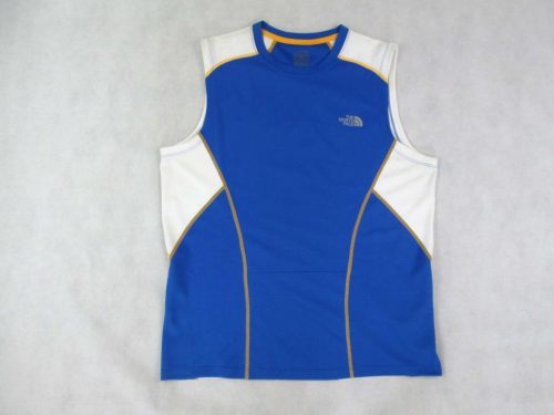 THE NORTH FACE FÉRFI (M) KÉK-FEHÉR LÉLEGZŐ FELSŐ SPORT TRIKÓ