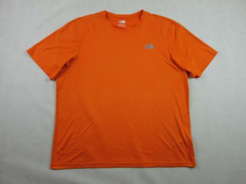 THE NORTH FACE FLASHDRY FÉRFI (L) NARANCSSÁRGA SPORTOS RÖVID UJJÚ SPORT FELSŐ PÓLÓ