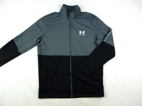 UNDER ARMOUR FÉRFI (M) SÖTÉTSZÜRKE-FEKETE SPORTOS HOSSZÚ UJJÚ KARDIGÁN