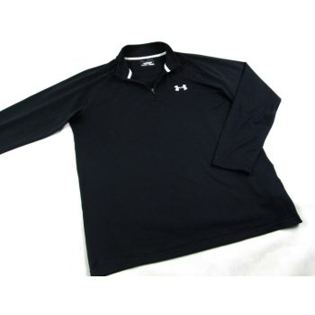   UNDER ARMOUR HEATGEAR FÉRFI (M) FEKETE RUGALMAS SPORT FELSŐ