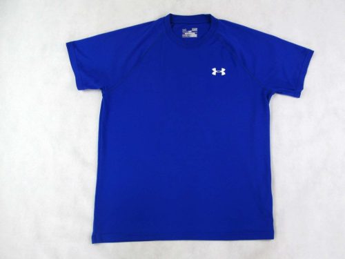 UNDER ARMOUR HEATGEAR RÖVID UJJÚ FÉRFI (S / M) KIRÁLYKÉK LÉLEGZŐ PÓLÓ