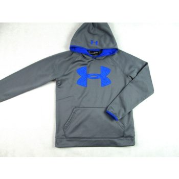   UNDER ARMOUR KAMASZ / GYEREK SZÜRKE-KÉK SPORTOS KAPUCNIS PULÓVER