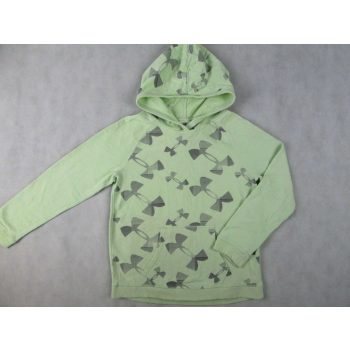   UNDER ARMOUR KAMASZ LÁNY ALMAZÖLD HOSSZÚ UJJÚ KAPUCNIS PULÓVER