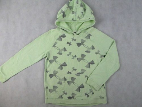 UNDER ARMOUR KAMASZ LÁNY ALMAZÖLD HOSSZÚ UJJÚ KAPUCNIS PULÓVER