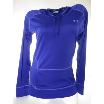  UNDER ARMOUR SEMI-FITTED HOSSZÚ UJJÚ NŐI (M) KÉKES-LILA KOMPRESSZIÓS SPORT FELSŐ