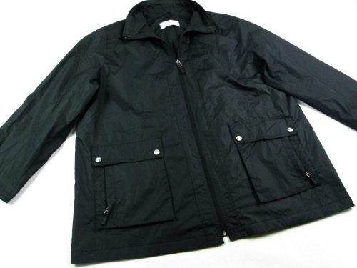 ULLA POPKEN NŐI (2XL / 3XL) FEKETE ÁTMENETI KABÁT / DZSEKI