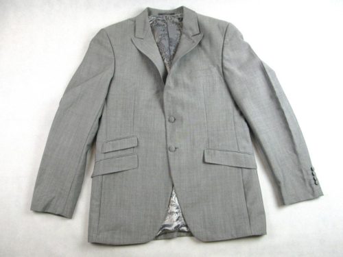 WILVORST FÉRFI (L / XL) ELEGÁNS SZÜRKE NAGYON KOMOLY GYAPJÚ ZAKÓ