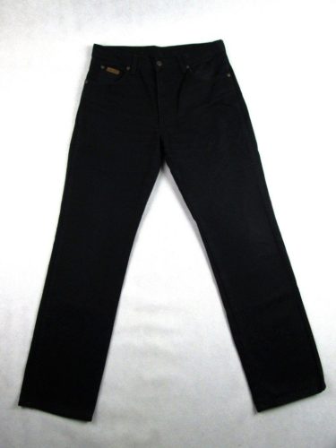 WRANGLER FÉRFI (S - W31 / L30) FEKETE FARMERNADRÁG