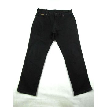 ÚJ! WRANGLER FÉRFI (L - W34 / L30) FEKETE FARMERNADRÁG