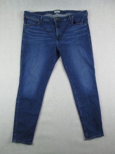 WRANGLER SKINNY NŐI (3XL - W40 / L32) KÉK SZTRECCSES FARMER