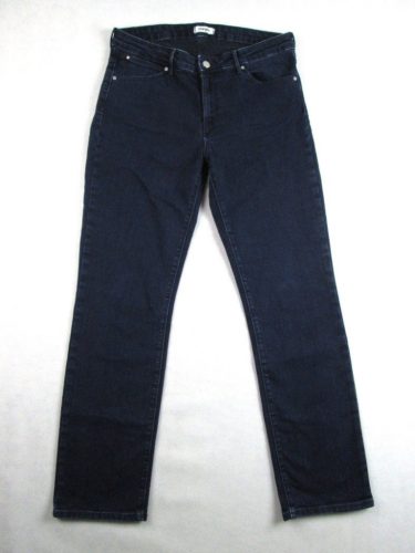 WRANGLER STRAIGHT NŐI (L - W31 / L30) SZTRECCSES SÖTÉTKÉK FARMERNADRÁG