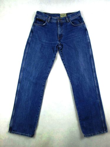 WRANGLER TEXAS FÉRFI (M - W32 / L32) KÉK FARMERNADRÁG