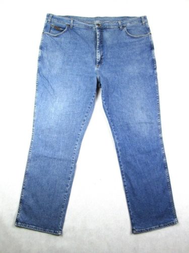 WRANGLER TEXAS STRETCH FÉRFI (4XL - W48 / L34) VILÁGOSKÉK SZTRECCSES FARMERNADRÁG